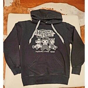 Premimum Men‎ Heavenly Toys Black Hoodie size Small